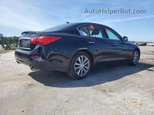 2015 Infiniti Q50 Base Black vin: JN1BV7AP8FM342900