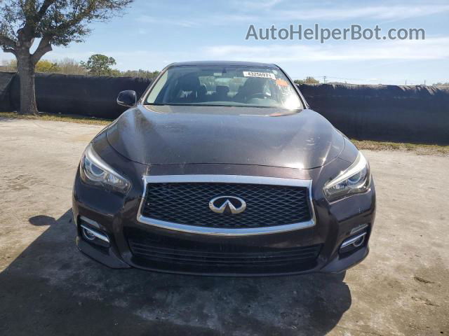 2015 Infiniti Q50 Base Black vin: JN1BV7AP8FM342900