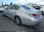 2015 Infiniti Q50 Premium Silver vin: JN1BV7AP8FM343075