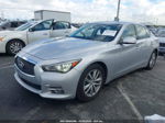 2015 Infiniti Q50 Premium Silver vin: JN1BV7AP8FM343075