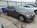 2015 Infiniti Q50 Base Brown vin: JN1BV7AP8FM348924