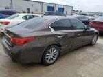 2015 Infiniti Q50 Base Brown vin: JN1BV7AP8FM348924