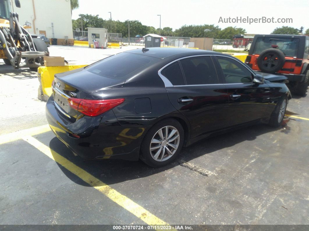 2015 Infiniti Q50 Premium Черный vin: JN1BV7AP8FM349622