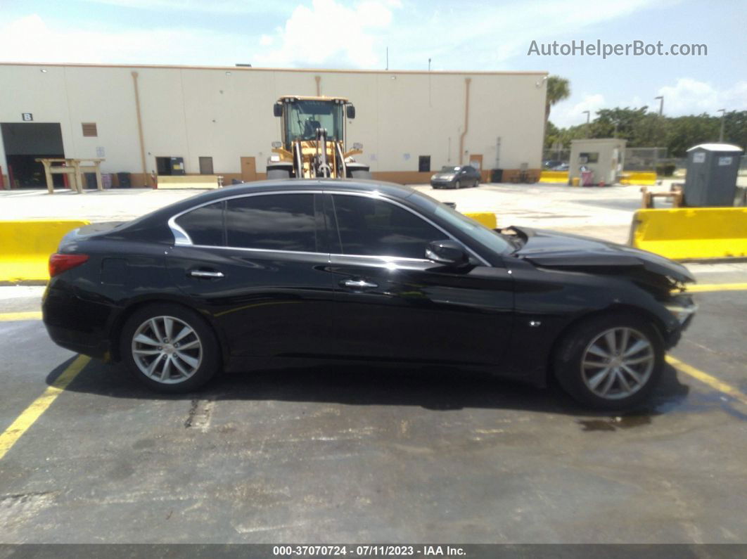 2015 Infiniti Q50 Premium Черный vin: JN1BV7AP8FM349622