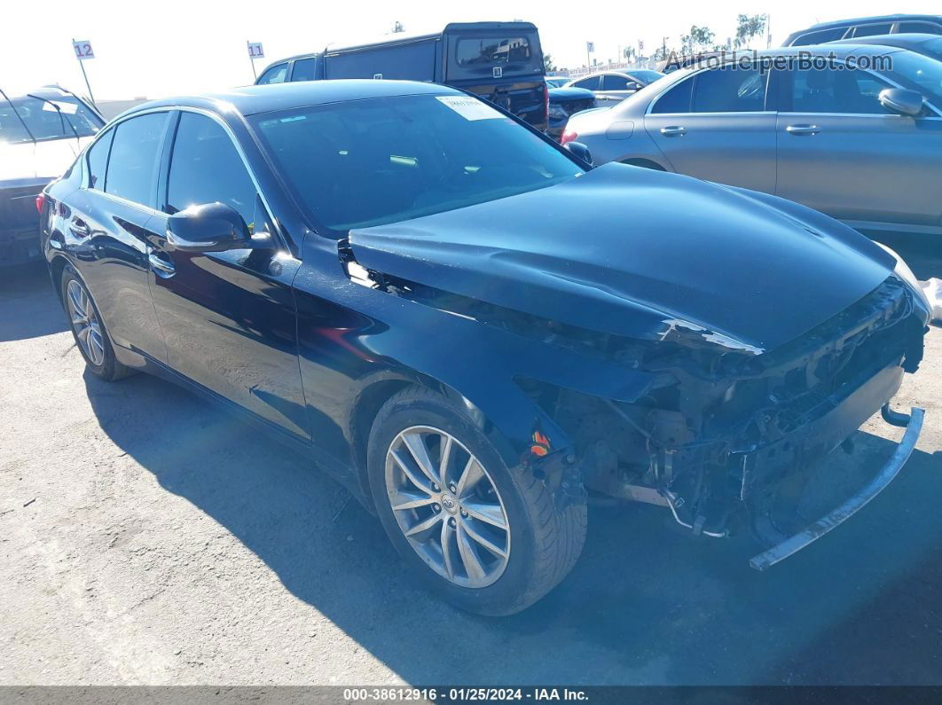 2015 Infiniti Q50 Premium Black vin: JN1BV7AP8FM353587