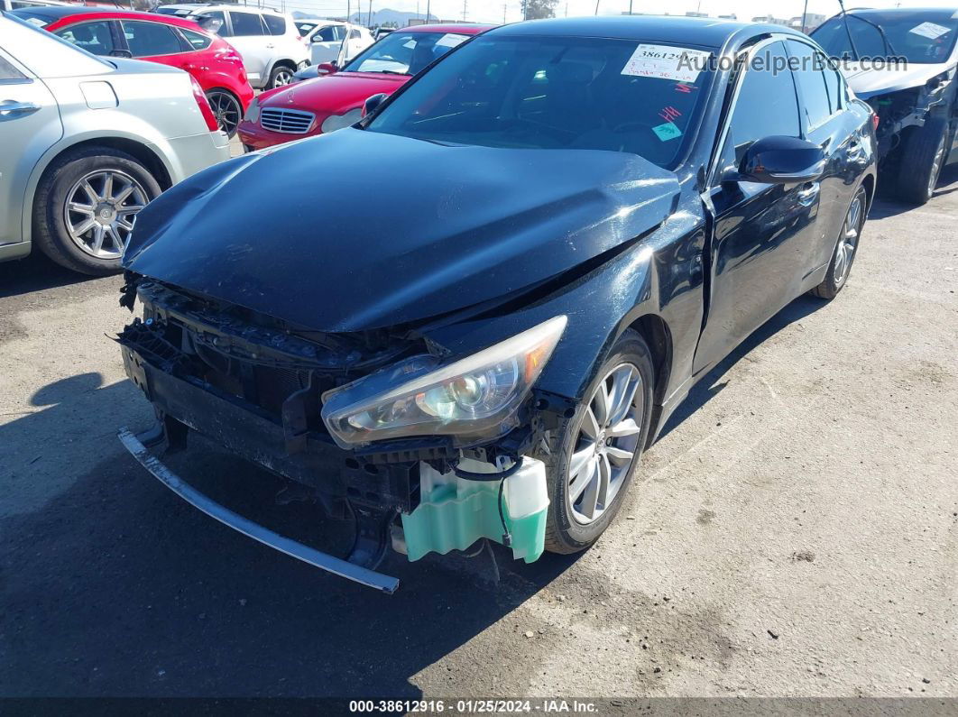 2015 Infiniti Q50 Premium Black vin: JN1BV7AP8FM353587