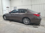 2015 Infiniti Q50 Base Brown vin: JN1BV7AP8FM354156