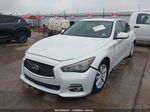 2014 Infiniti Q50 Premium White vin: JN1BV7AP9EM675041