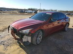 2014 Infiniti Q50 Base Maroon vin: JN1BV7AP9EM677999