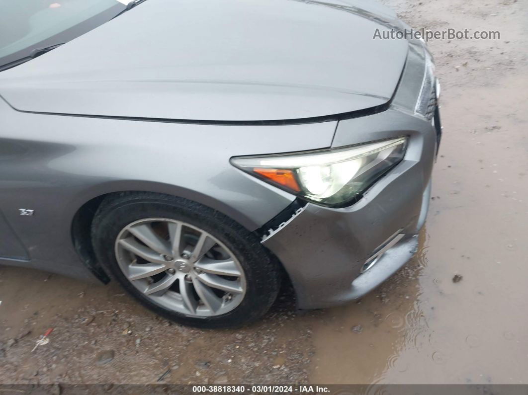 2014 Infiniti Q50   Silver vin: JN1BV7AP9EM681096