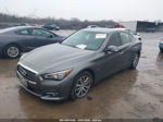 2014 Infiniti Q50   Silver vin: JN1BV7AP9EM681096