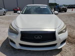 2014 Infiniti Q50 Base White vin: JN1BV7AP9EM684726