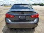 2014 Infiniti Q50 Base Silver vin: JN1BV7AP9EM685021