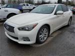 2014 Infiniti Q50 Base White vin: JN1BV7AP9EM686802