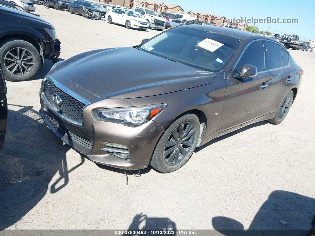 2014 Infiniti Q50   Black vin: JN1BV7AP9EM689067