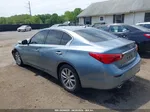 2015 Infiniti Q50 Premium/sport Light Blue vin: JN1BV7AP9FM334031