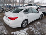 2015 Infiniti Q50 Premium White vin: JN1BV7AP9FM345918