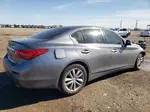 2015 Infiniti Q50 Base Gray vin: JN1BV7AP9FM356532