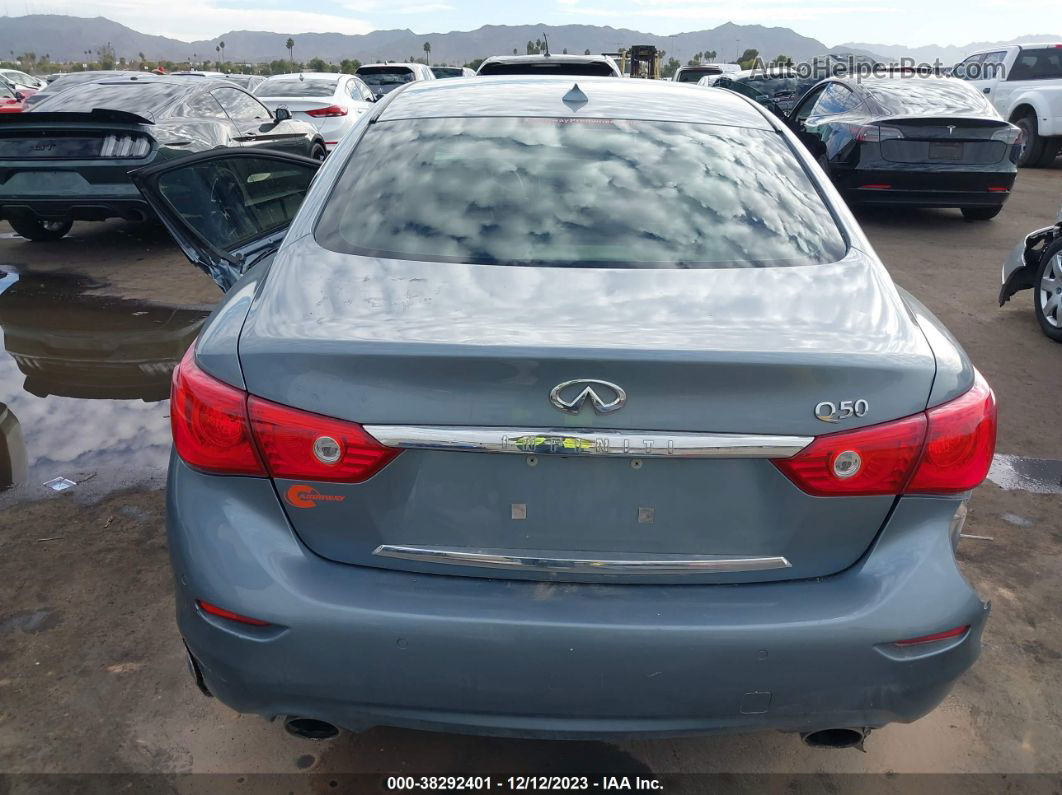 2014 Infiniti Q50 Premium Silver vin: JN1BV7APXEM676330