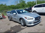 2014 Infiniti Q50 Premium Silver vin: JN1BV7APXEM678501