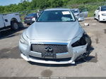 2014 Infiniti Q50 Premium Silver vin: JN1BV7APXEM678501