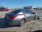 2014 Infiniti Q50 Premium Gray vin: JN1BV7APXEM680250