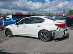 2014 Infiniti Q50 Premium White vin: JN1BV7APXEM680460