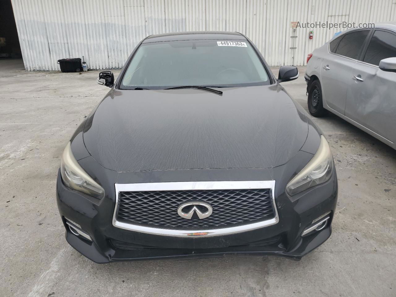 2014 Infiniti Q50 Base Черный vin: JN1BV7APXEM681639