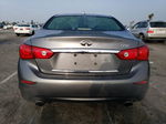 2014 Infiniti Q50 Base Gray vin: JN1BV7APXEM683052