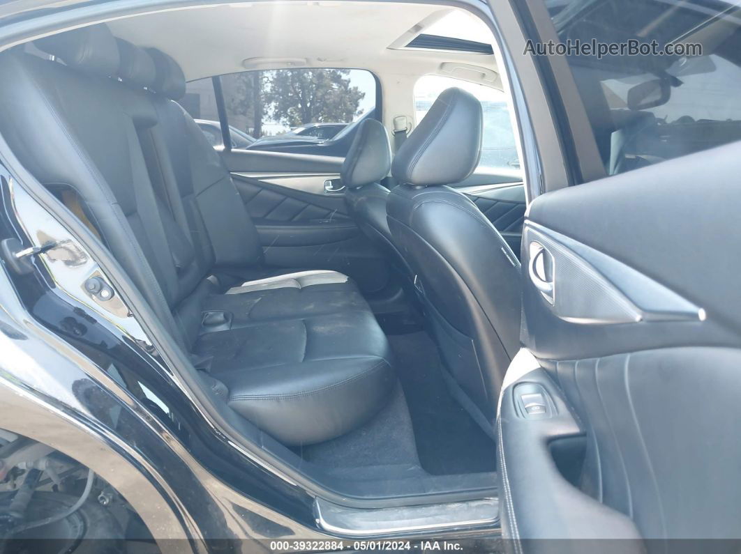 2014 Infiniti Q50 Premium Черный vin: JN1BV7APXEM684220