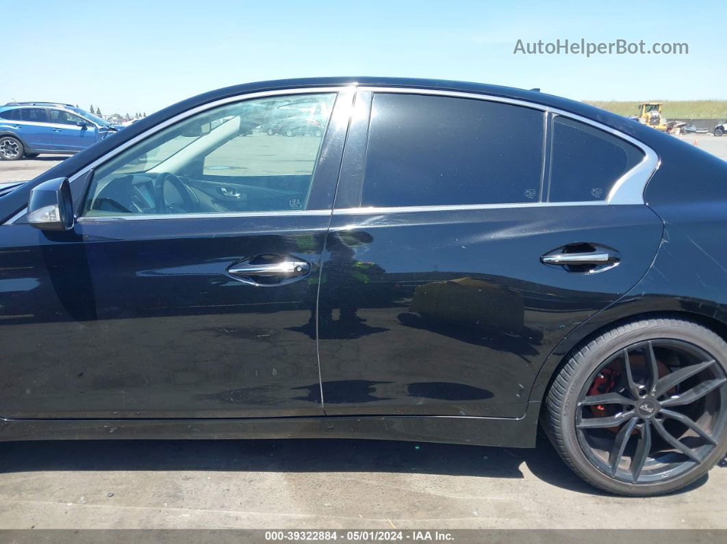 2014 Infiniti Q50 Premium Black vin: JN1BV7APXEM684220