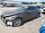 2014 Infiniti Q50 Base Brown vin: JN1BV7APXEM693208