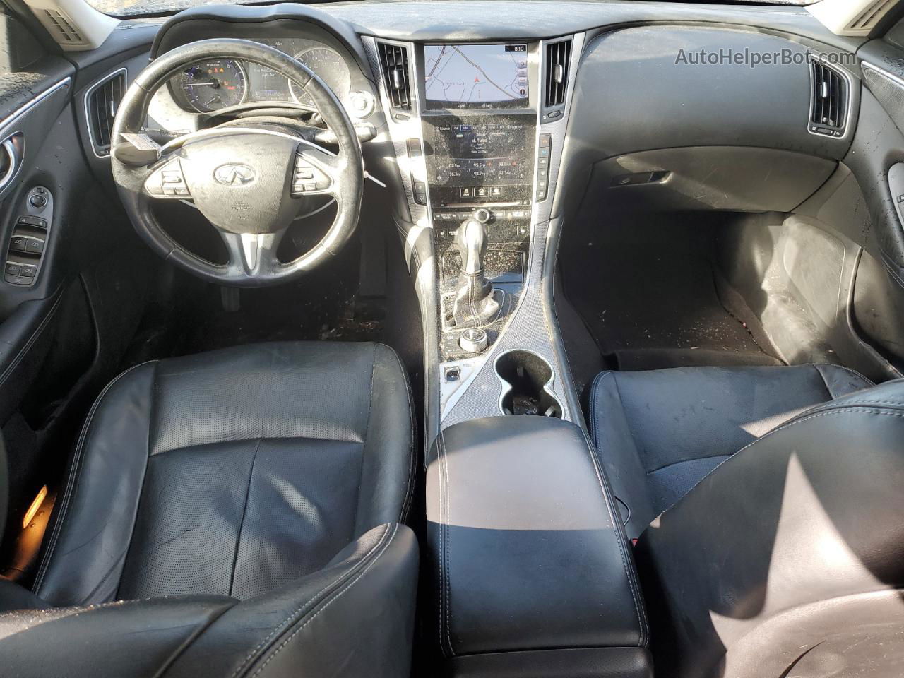 2015 Infiniti Q50 Base Серый vin: JN1BV7APXFM330795