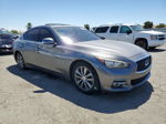 2015 Infiniti Q50 Base Gray vin: JN1BV7APXFM343269