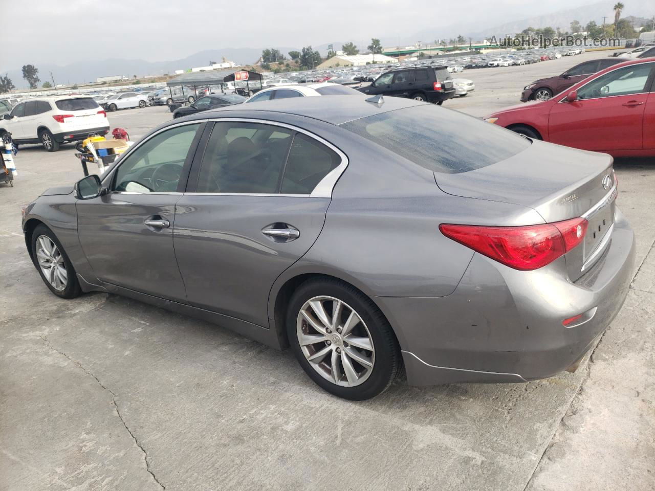 2015 Infiniti Q50 Base Серый vin: JN1BV7APXFM347774