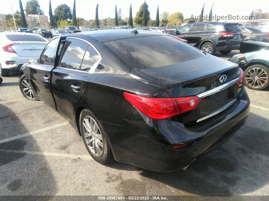 2015 Infiniti Q50 Premium Black vin: JN1BV7APXFM350643