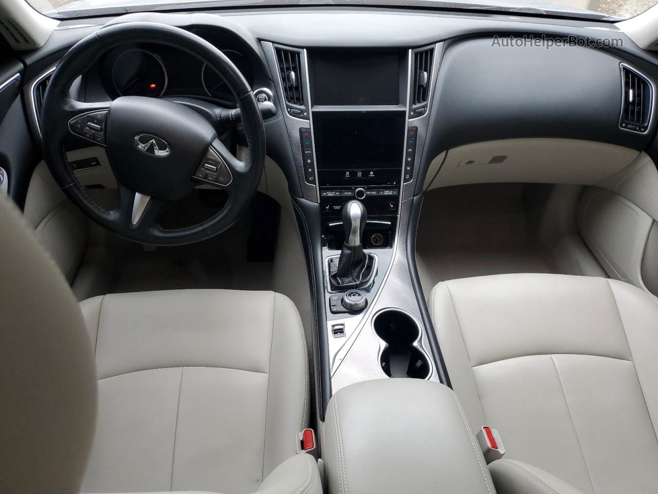 2015 Infiniti Q50 Base Синий vin: JN1BV7APXFM357110