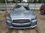 2015 Infiniti Q50 Base Blue vin: JN1BV7APXFM357110