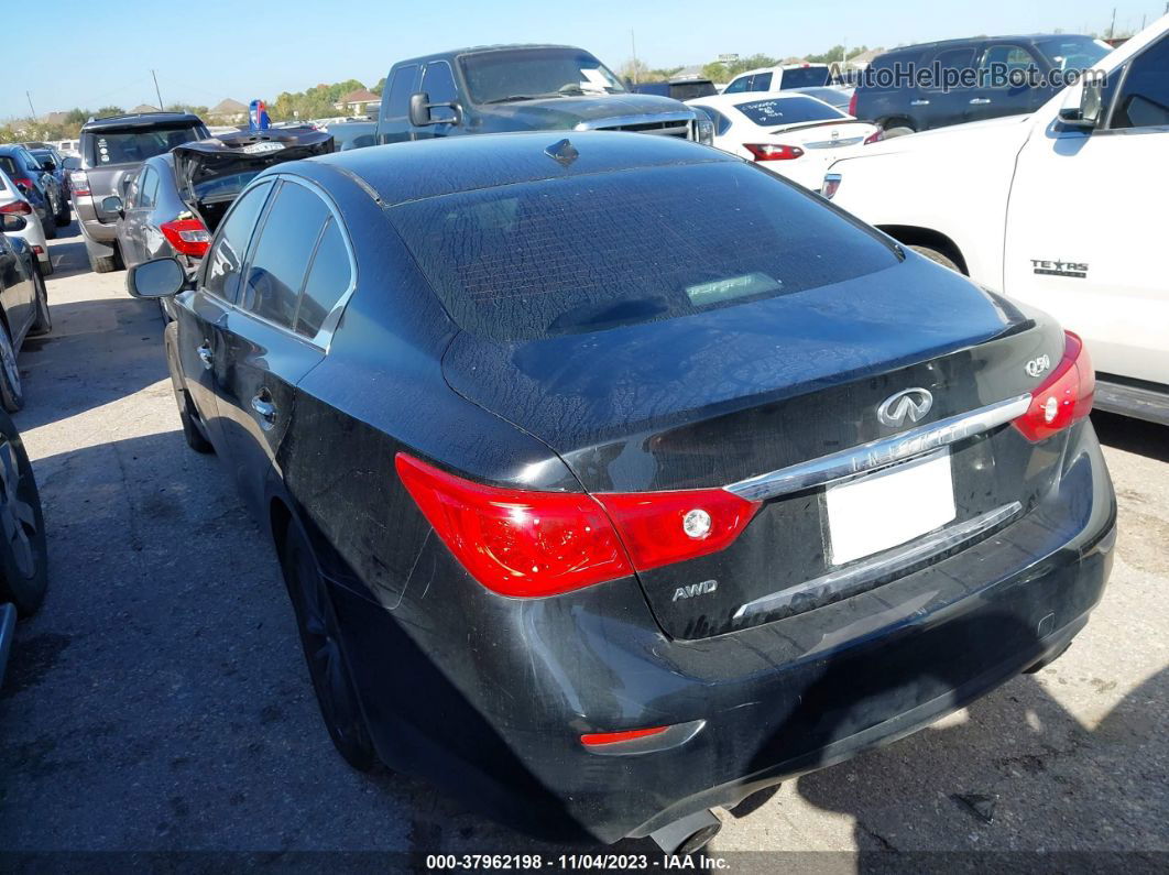 2014 Infiniti Q50 Premium Черный vin: JN1BV7AR0EM683692