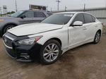 2014 Infiniti Q50 Base White vin: JN1BV7AR0EM685197