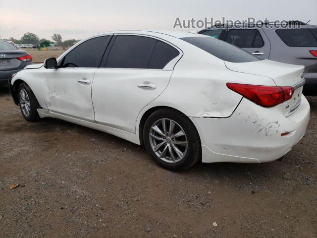 2014 Infiniti Q50 Base Белый vin: JN1BV7AR0EM685197