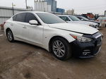 2014 Infiniti Q50 Base White vin: JN1BV7AR0EM685197