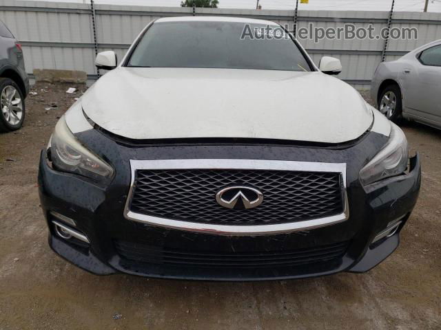 2014 Infiniti Q50 Base Белый vin: JN1BV7AR0EM685197