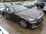 2014 Infiniti Q50 Base Коричневый vin: JN1BV7AR0EM689315