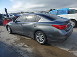 2014 Infiniti Q50 Base Gray vin: JN1BV7AR0EM691887