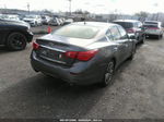 2014 Infiniti Q50 Sport Gray vin: JN1BV7AR0EM696975