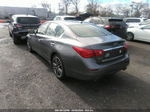 2014 Infiniti Q50 Sport Gray vin: JN1BV7AR0EM696975