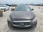 2014 Infiniti Q50 Base Brown vin: JN1BV7AR0EM697415