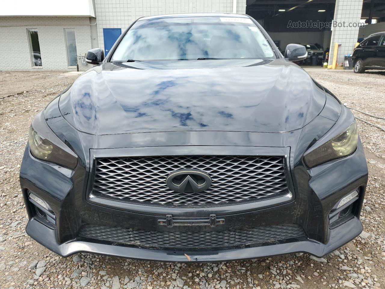 2014 Infiniti Q50 Base Черный vin: JN1BV7AR0EM702094