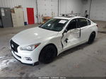 2014 Infiniti Q50 Premium White vin: JN1BV7AR0EM704010